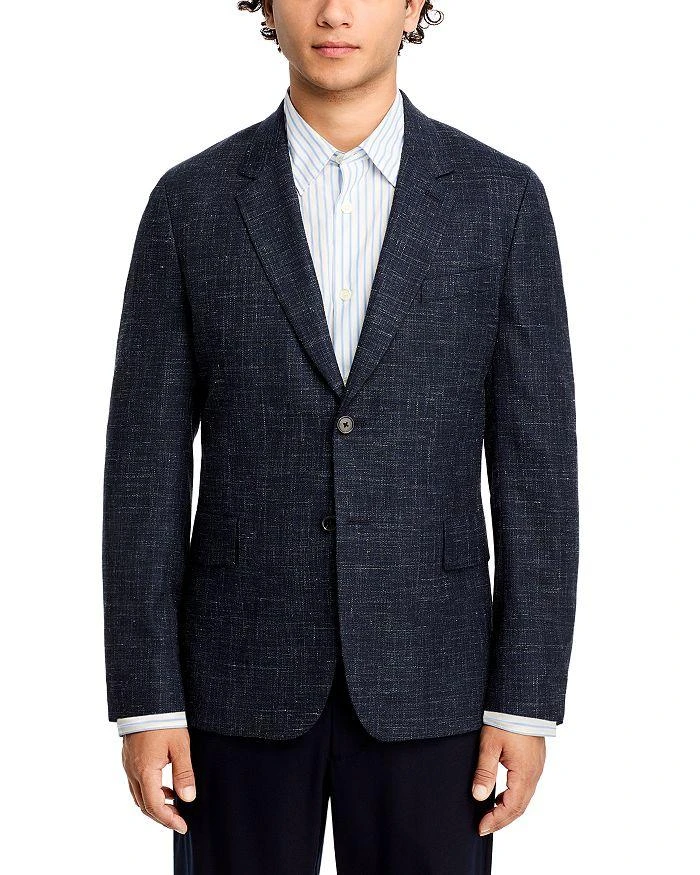 Paul Smith Textured Solid Unstructured Slim Fit Sport Coat 3