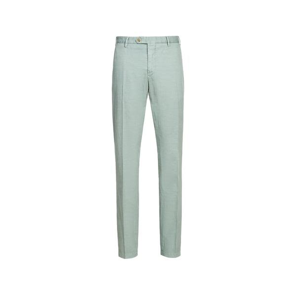 Faconnable Straight cotton and linen trousers