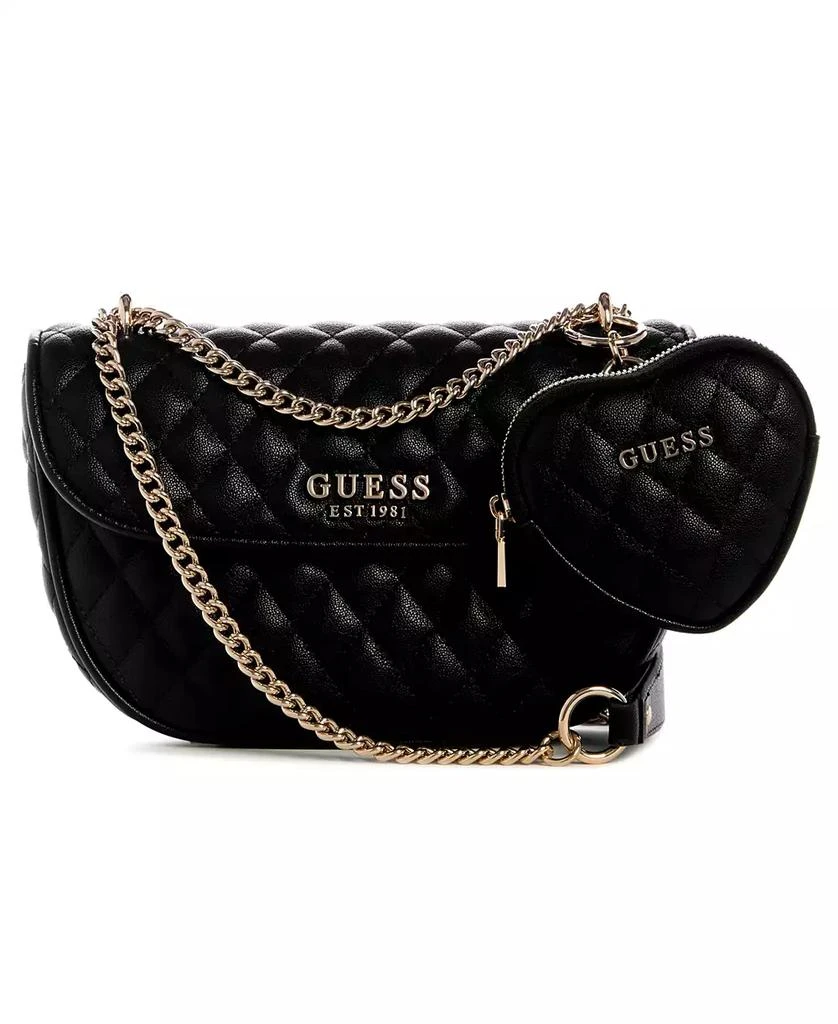 GUESS Atabey Convertible Small Flap Bag
