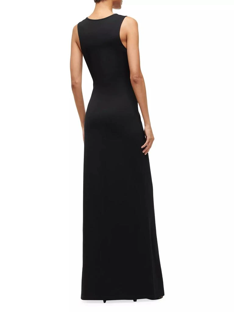 Staud Bari Sleeveless Jersey Maxi Dress 4