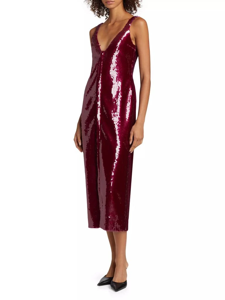 16Arlington Kal Sequined Midi-Dress 4