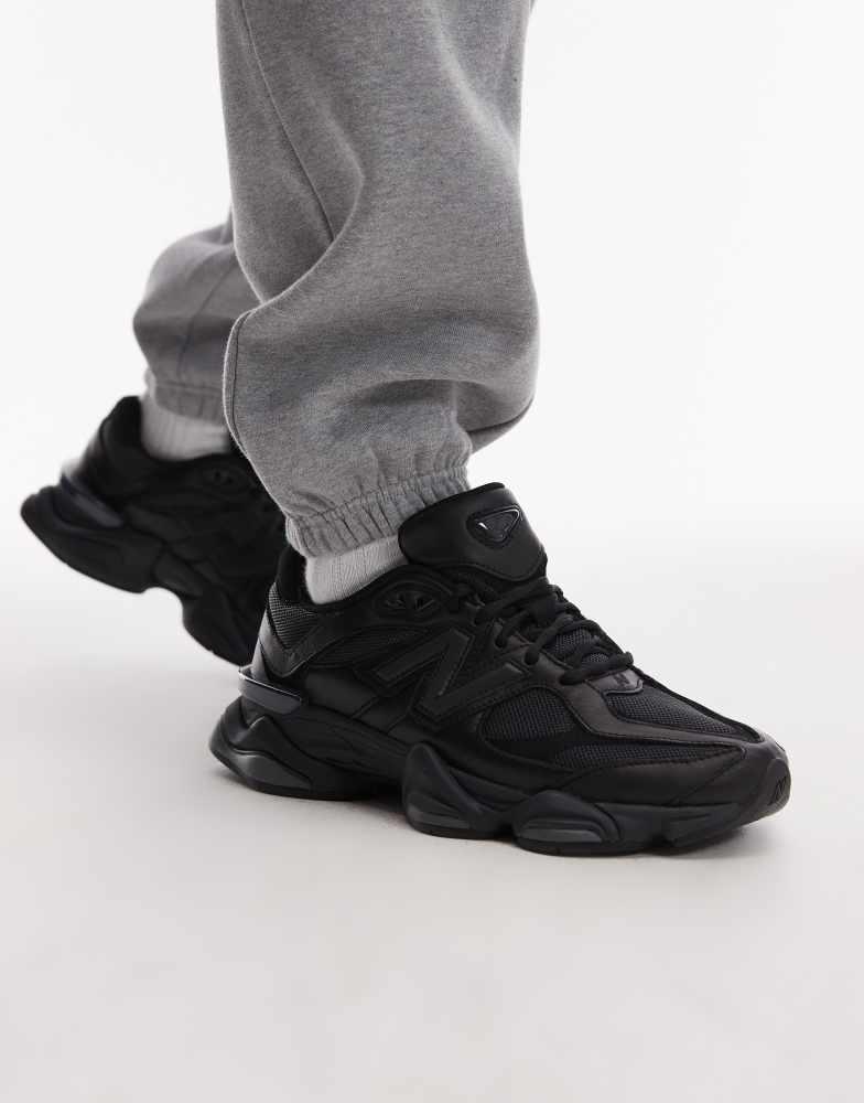 New Balance New Balance 9060 unisex trainers in triple black