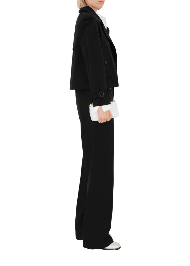 Burberry Cropped gabardine trench jacket 10