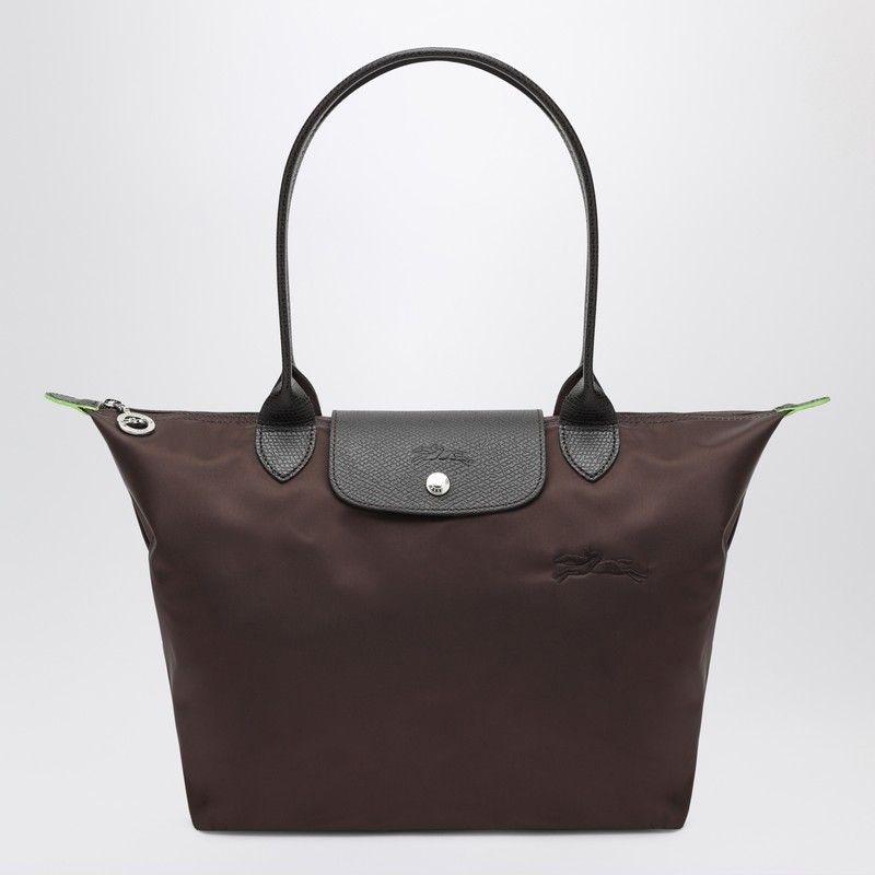 トートバッグ Longchamp Mocha coloured Le Pliage Green M bag Le Pliage Green bags Longchamp | bags-by-collection