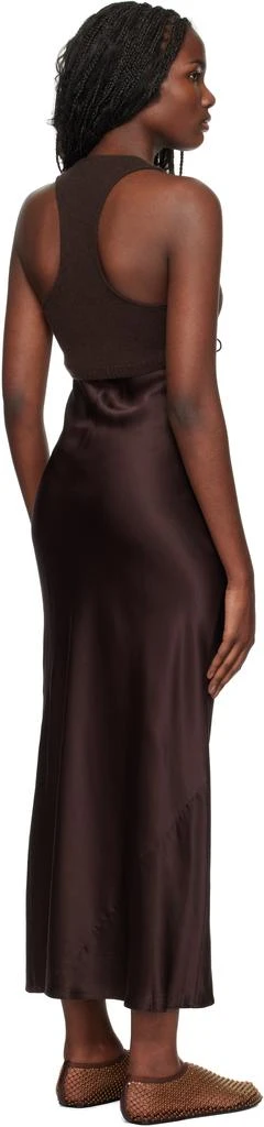 Christopher Esber Burgundy Monument Cami Maxi Dress 3