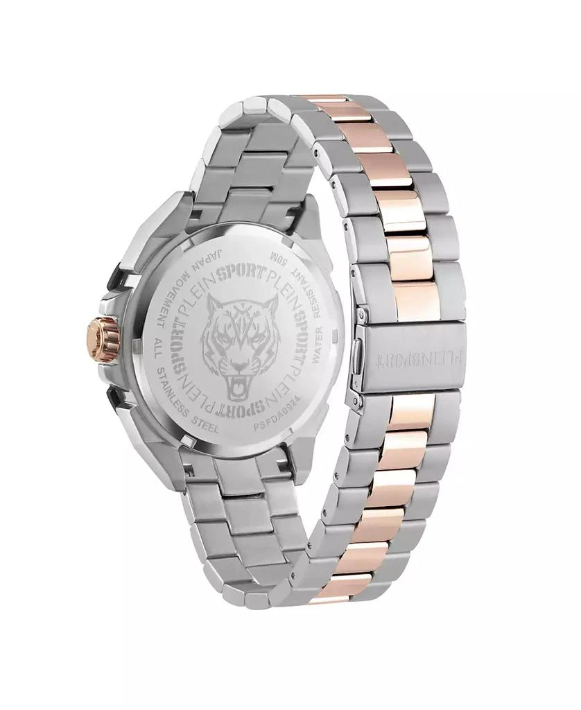 Plein Sport Men's Urban Pulse 3 Hand Date Quartz Two Tone Bracelet 47mm 3