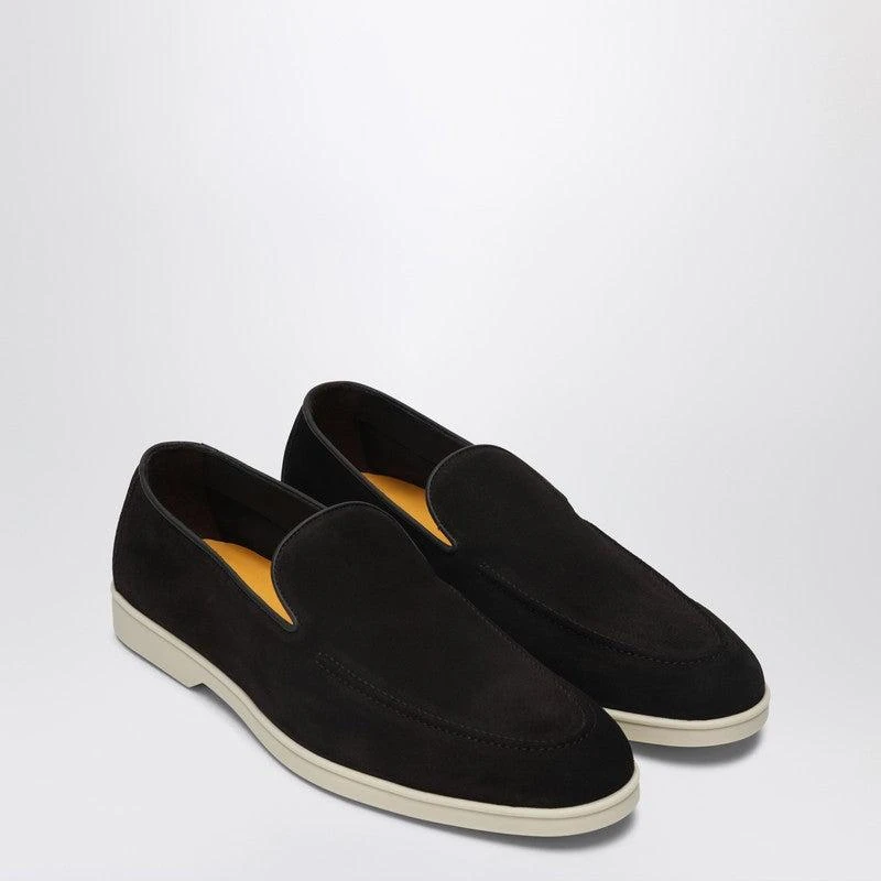 DOUCAL'S Doucal''s Women's Suede Leather Loafer 1