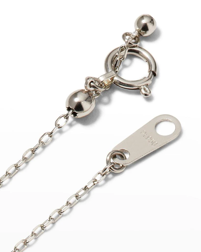 Platinum Born Platinum Sunrise Bar Necklace 4