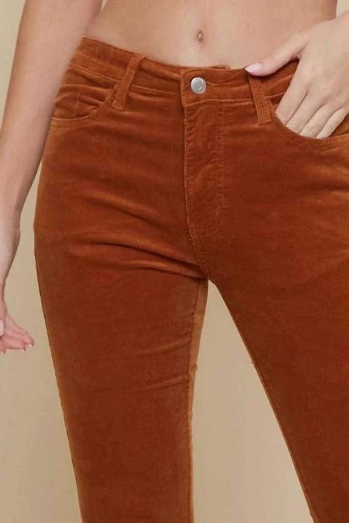 Saints 
Hearts Saints 
Hearts - Frayed Hem Corduroy Bell Bottoms Pants 6