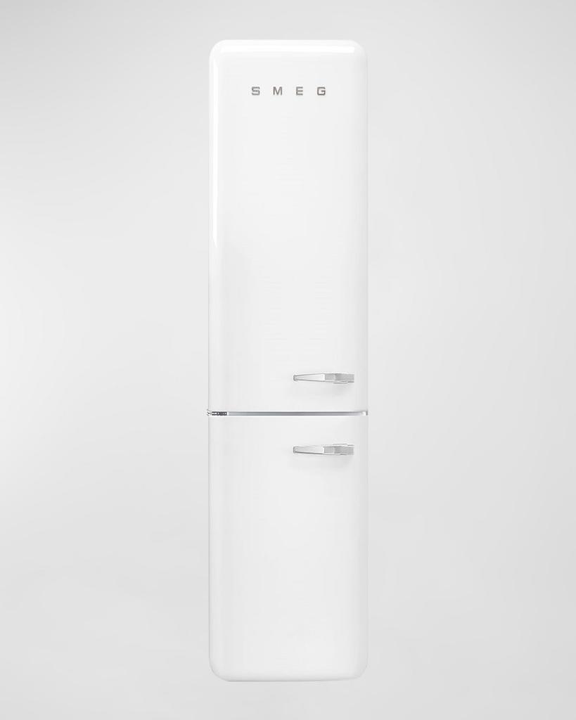 Smeg FAB32 Retro-Style Refrigerator with Bottom Freezer, Left Hinge