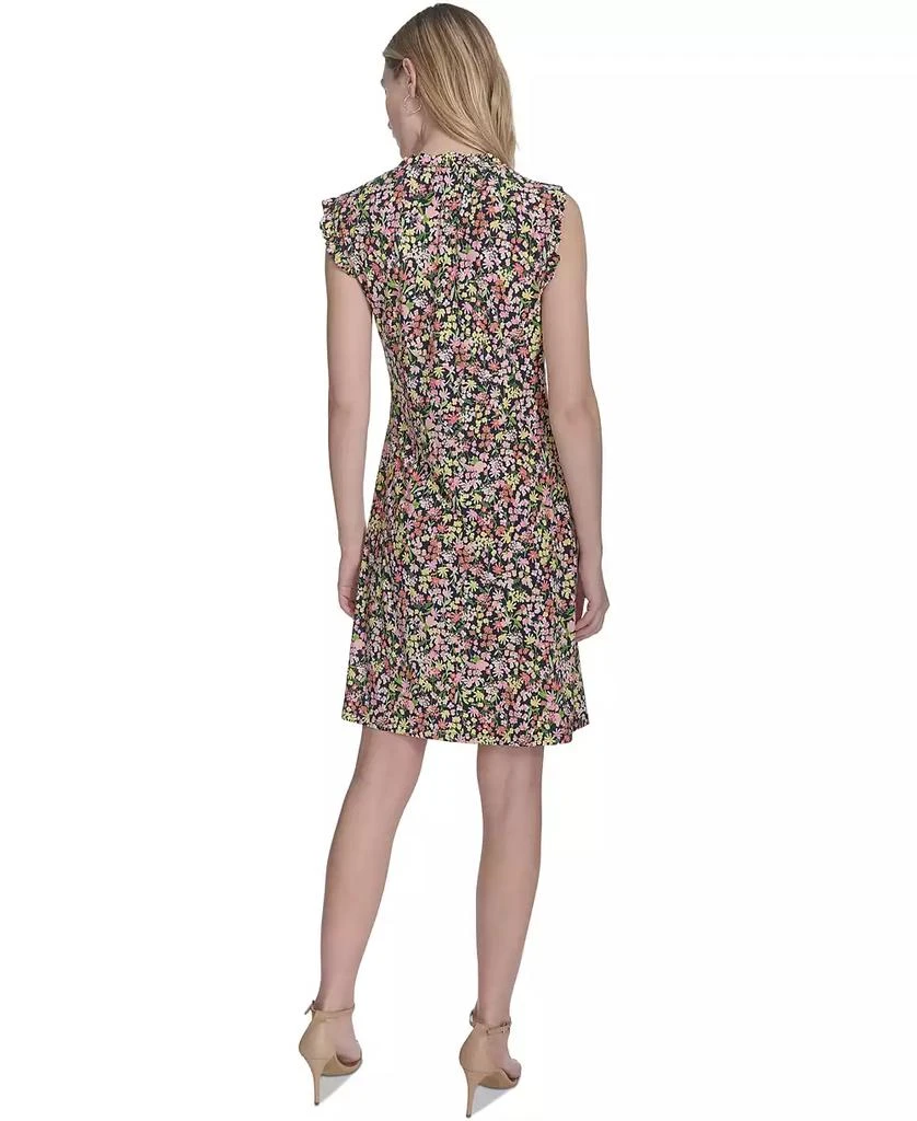 Tommy Hilfiger Women's Sleeveless Floral-Print Shift Dress 4