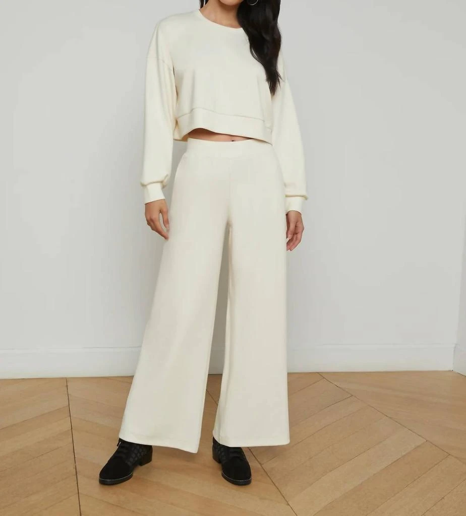 L'Agence L'Agence - Luvia Cropped Sweatshirt 4