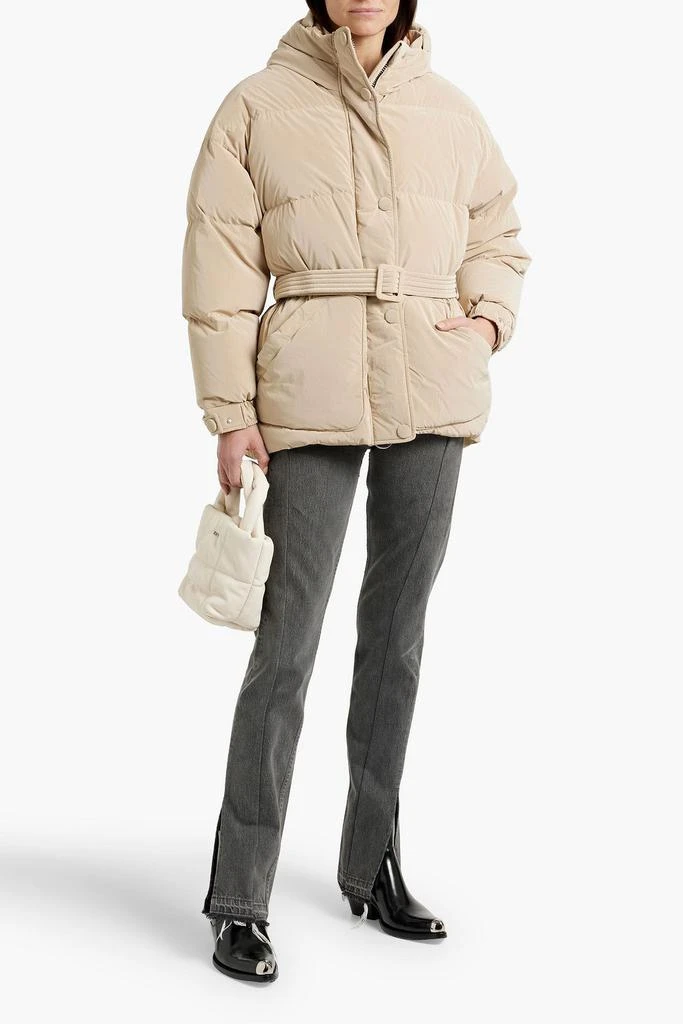 IENKI IENKI Michlin quilted cotton-shell hooded down jacket 2