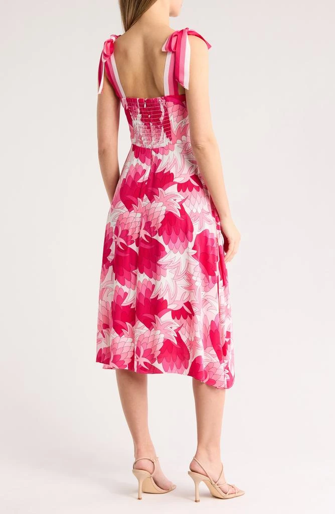 Trina Turk Jolie Tie Strap Midi Dress 2