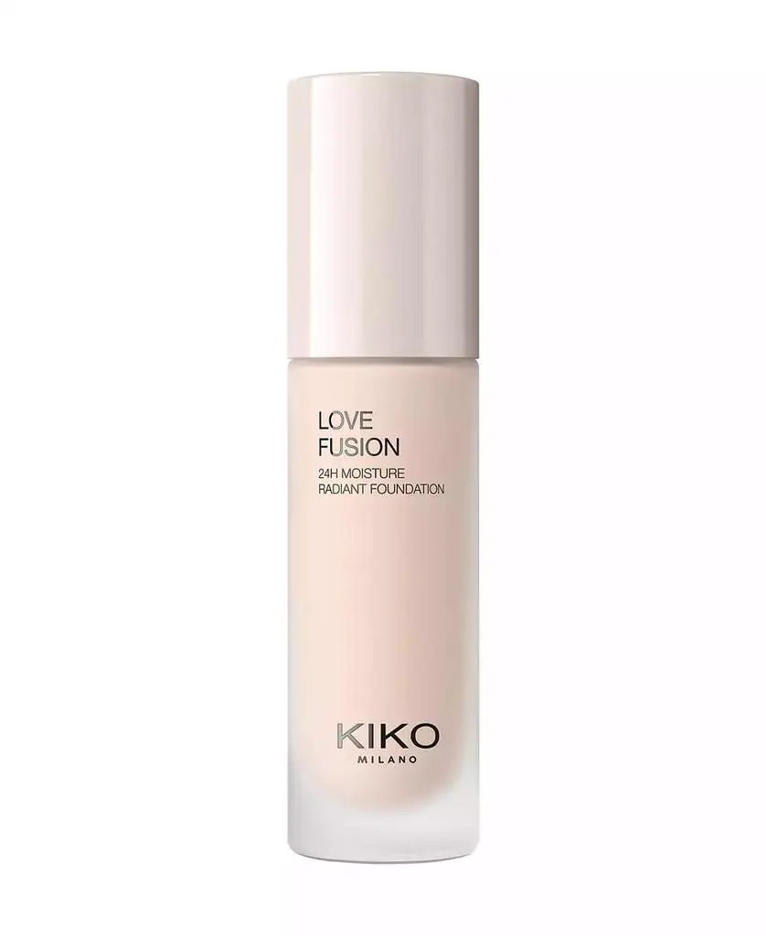 KIKO Milano Love Fusion 24-Hour Moisture Radiant Foundation, 1.01 oz.