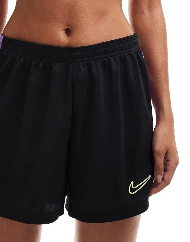 NIKE Nike Football Academy 23 shorts in black and purple 3