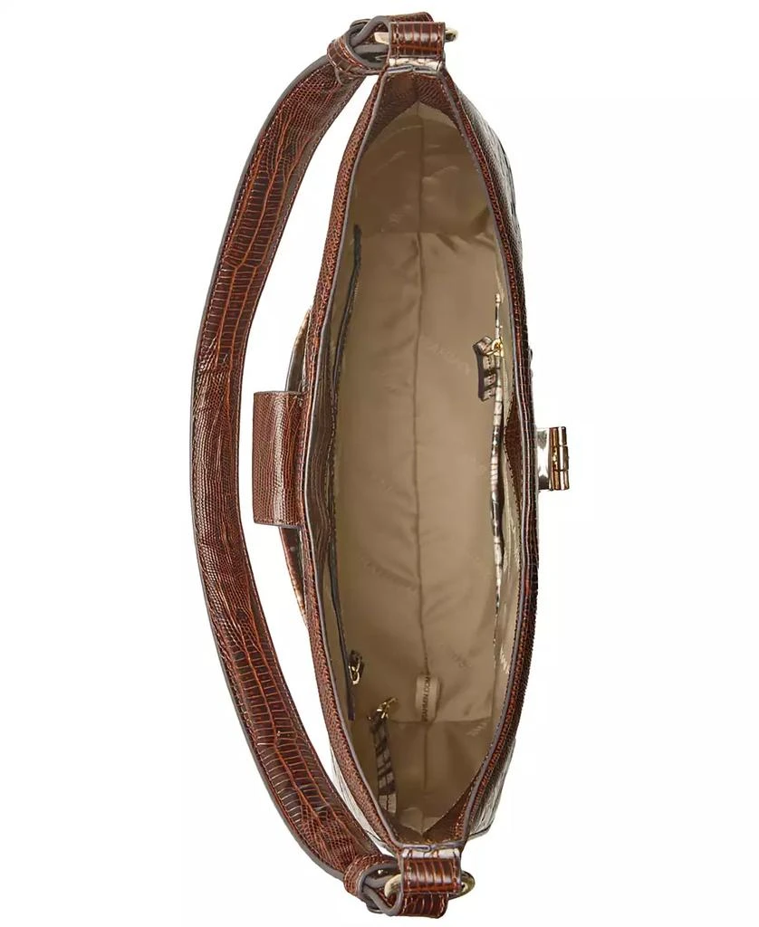 Brahmin Fallon Feline Hermosa Leather Shoulder Bag 4