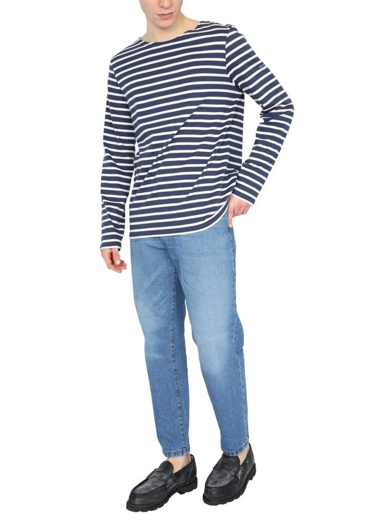 Saint James Saint James Striped Crewneck T-Shirt 3