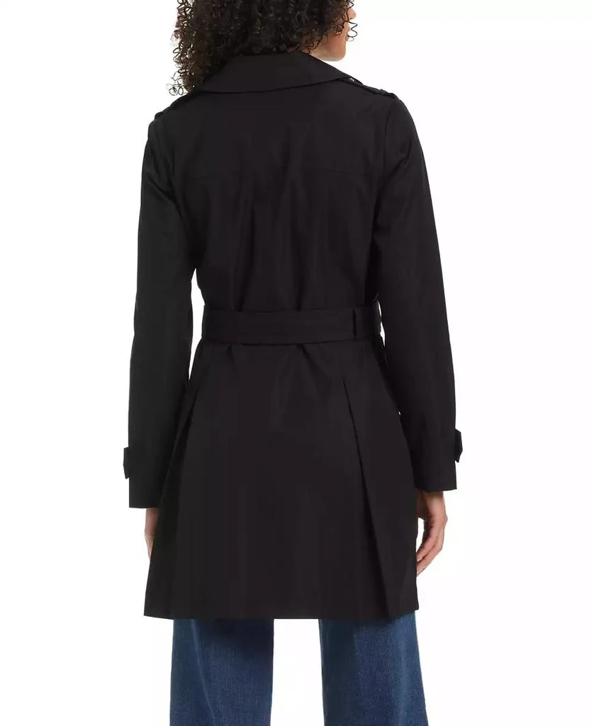 Kate Spade Women
s Short Double-Breasted Trench Coat 2