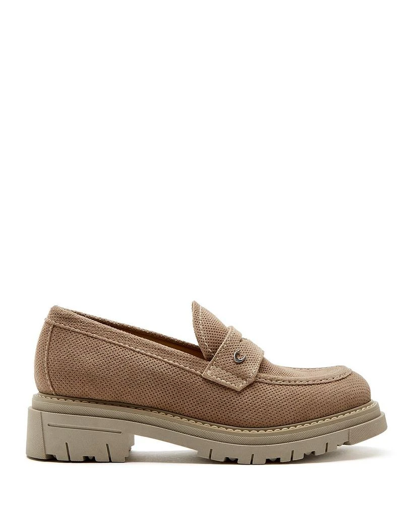 La Canadienne Women's Dillon Suede Penny Loafers 2