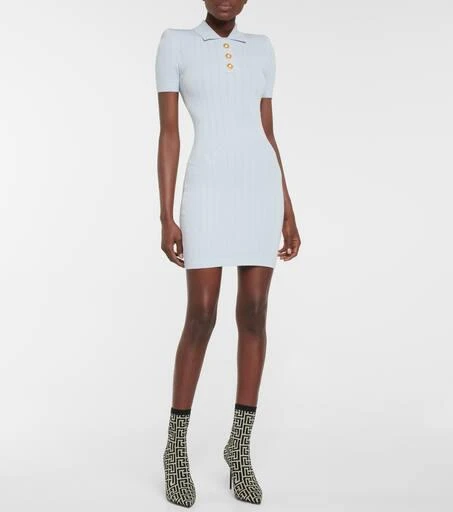 Balmain Skye printed sock boots 2