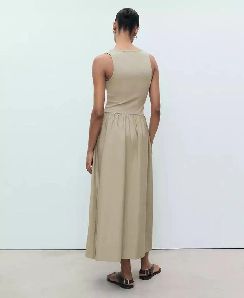 Women's Combined Fabric Flared Dress  On Sale Now with Up to 18% Off |  Discover Exclusive Deals & Savings at BeyondStyle  Authentic Mango dress|women's  fashion|dresses with Limited-Time Discounts, Free Shipping,