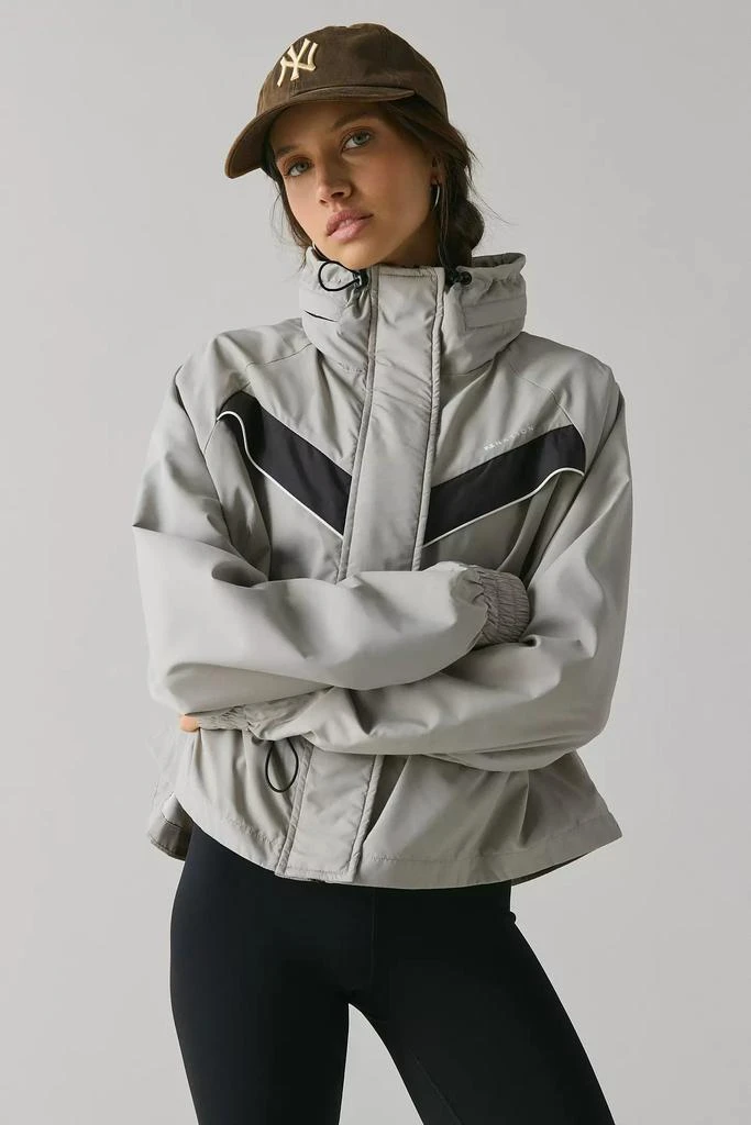 P.E Nation P.E Nation Shelter Biscuit Cropped Windbreaker Jacket 3