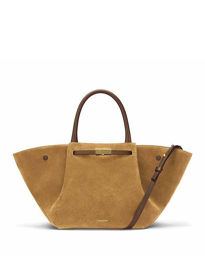 Demellier London Midi New York Leather Tote