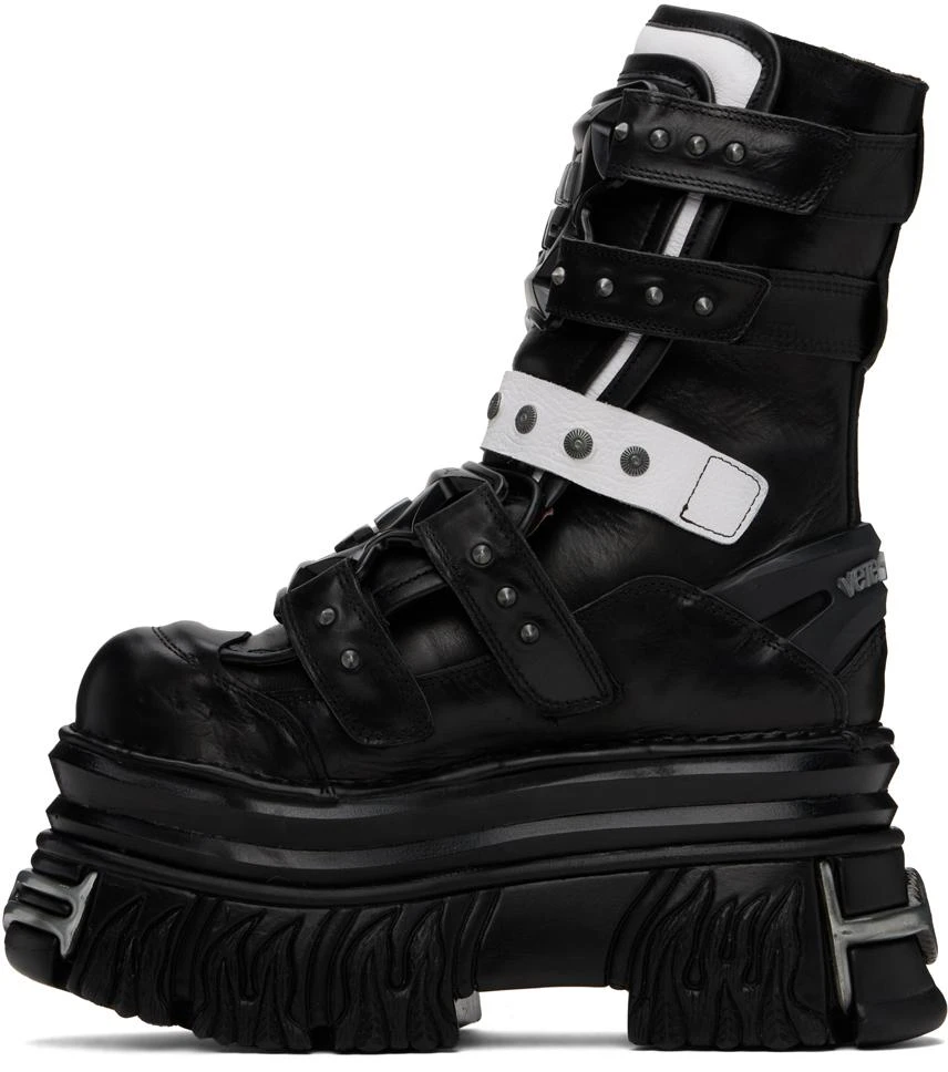 Vetements Black & White New Rock Edition Gamer Boots 3