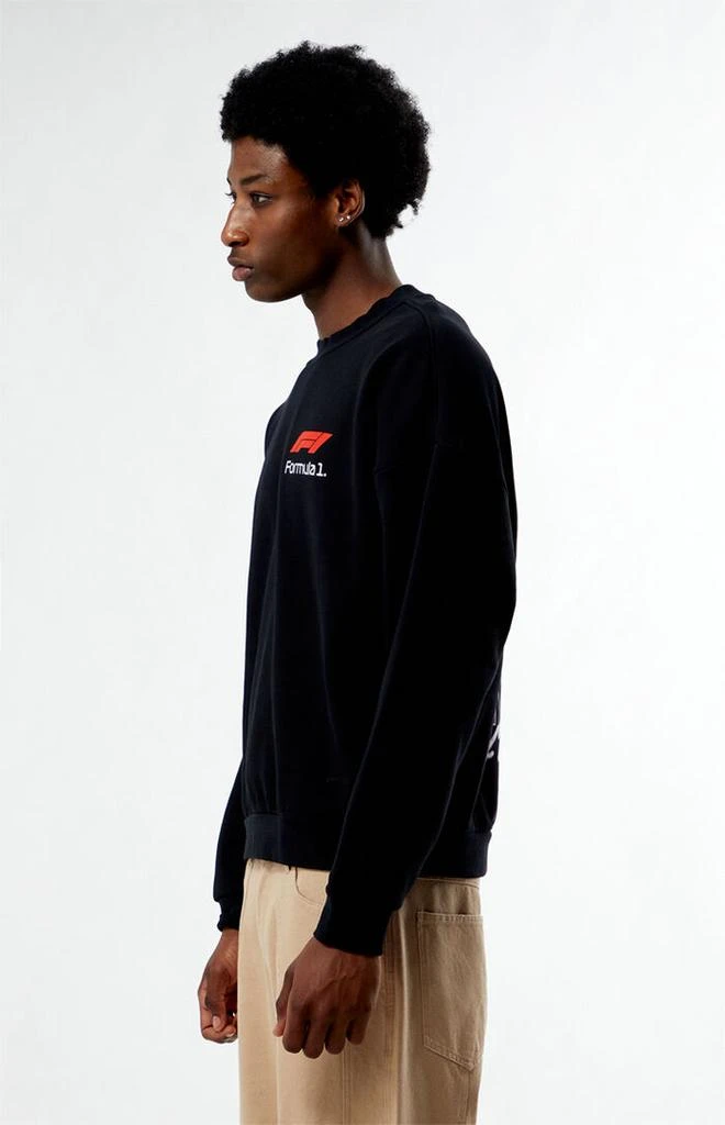 Formula 1 x PacSun Miami Black Crew Neck Sweatshirt 4