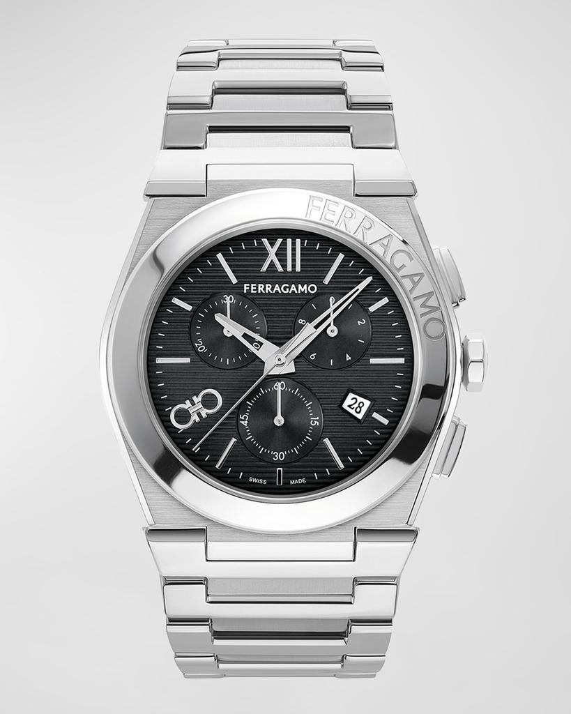 Salvatore Ferragamo Vega Chrono Bracelet Watch, 42mm - Men's