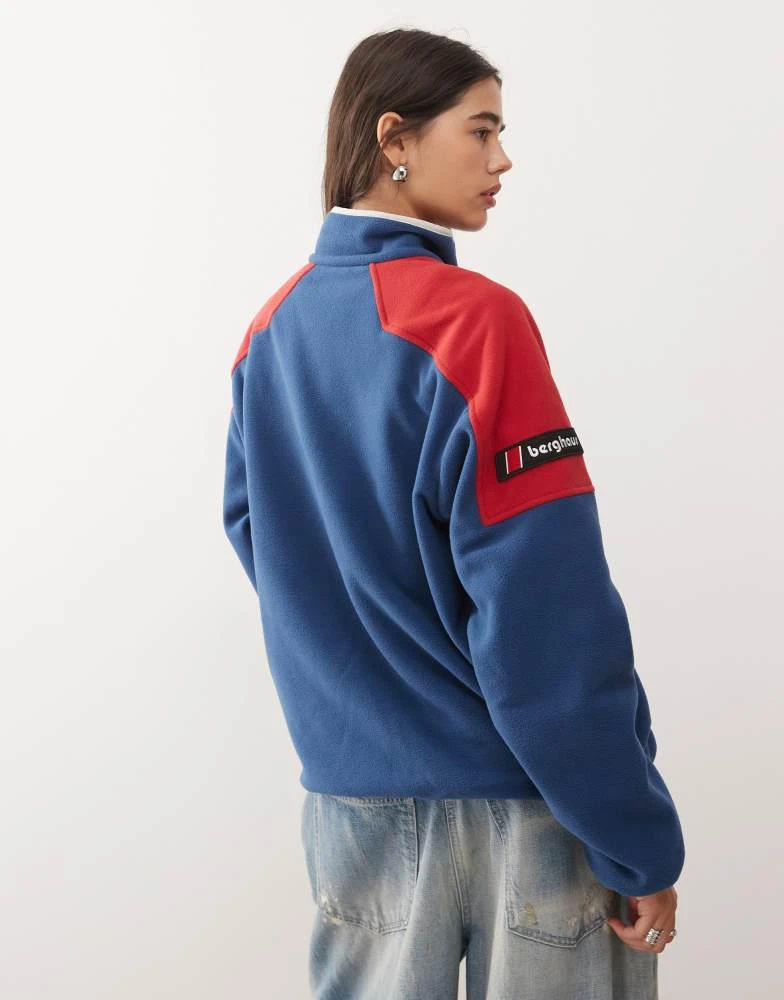 Berghaus Berghaus Unisex 1997 fleece jacket in blue/red 4