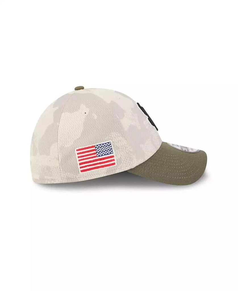 New Era Men's Light Beige/Olive San Francisco Giants 2025 Armed Forces Day 39THIRTY Flex Hat 6