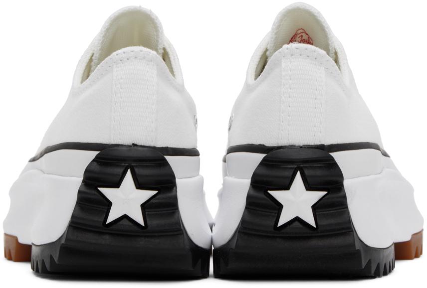Converse White Run Star Hike Low Top Sneakers