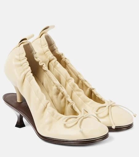 Jacquemus Double leather pumps 1