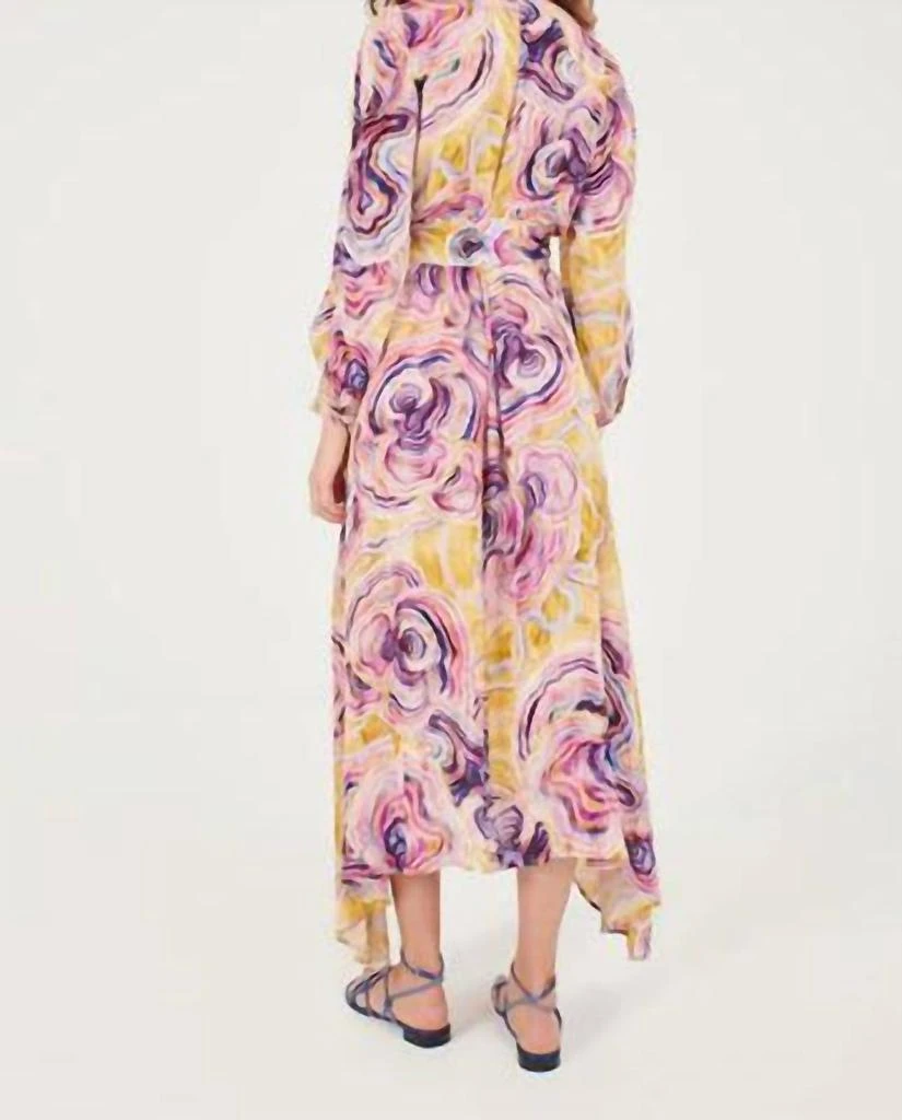 CHUFY Mila Maxi Dress In Mikkel Mustard 3