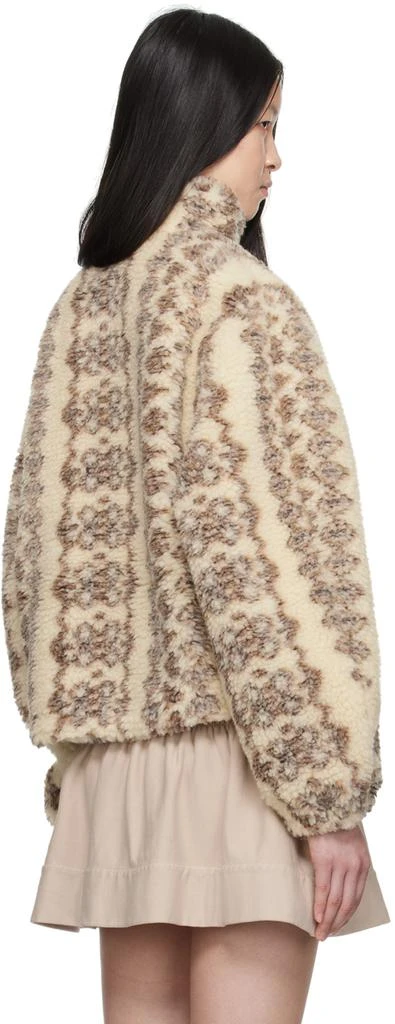 Isabel Marant Off-White & Brown Mackensy Jacket 3