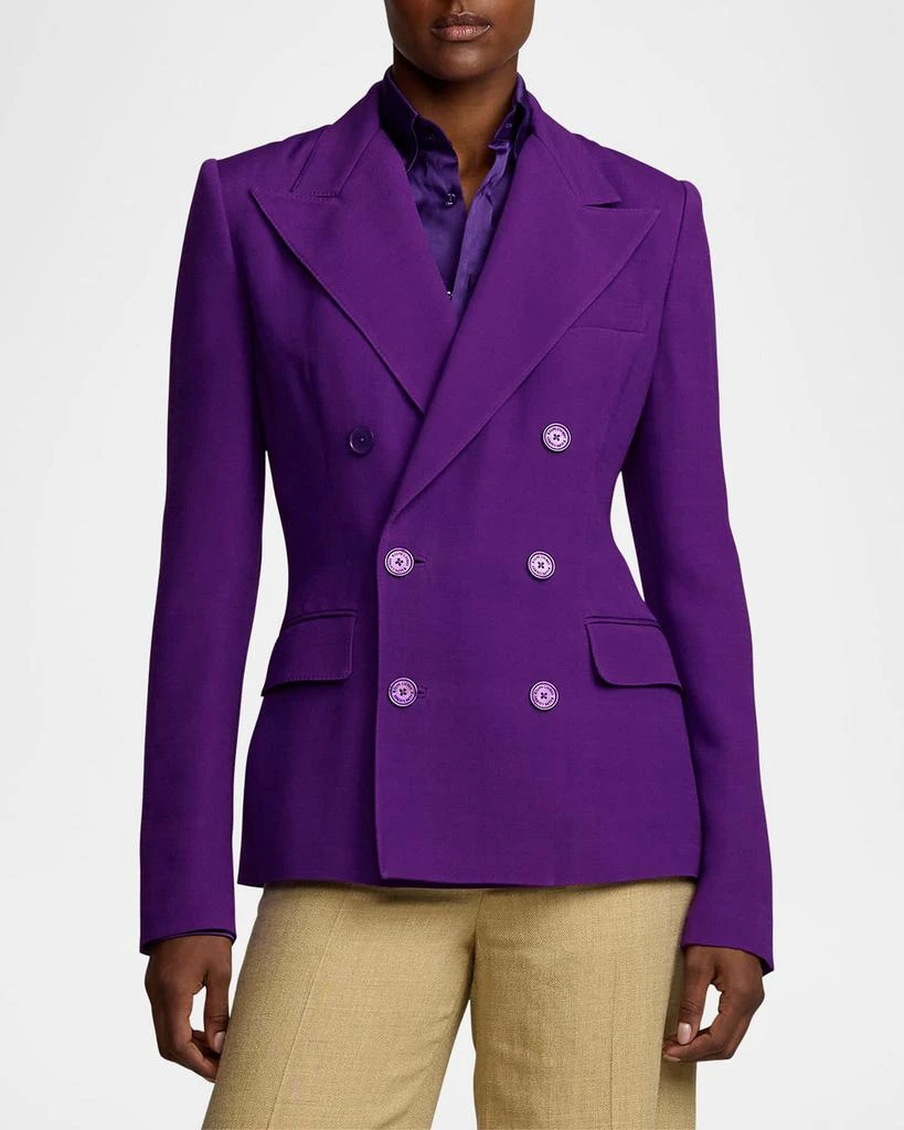 Ralph Lauren Desmond Wool-Silk Jacket 4