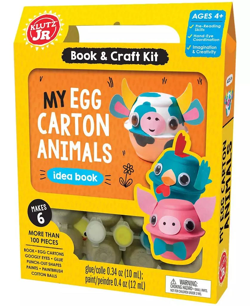 AreYouGame Klutz Jr. My Egg Carton Animals 1