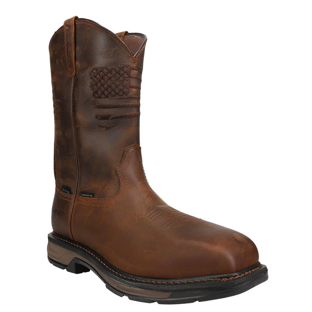 Ariat Workhog Xt Patriot Waterproof Work Boots 2