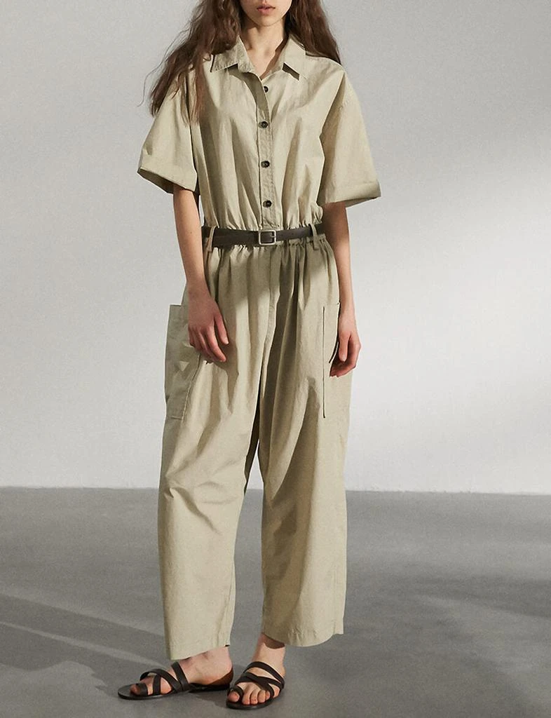 Pixie Market Tan Baggy Jumpsuit-BESTSELLER 3