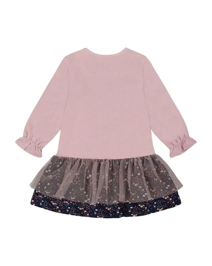 Deux par Deux Girls
 Bi-Material Dress - Baby 3