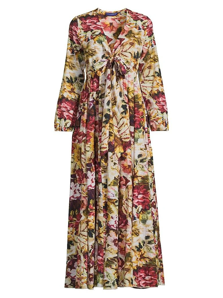 Ro's Garden Angela Floral Cotton Maxi Dress 1