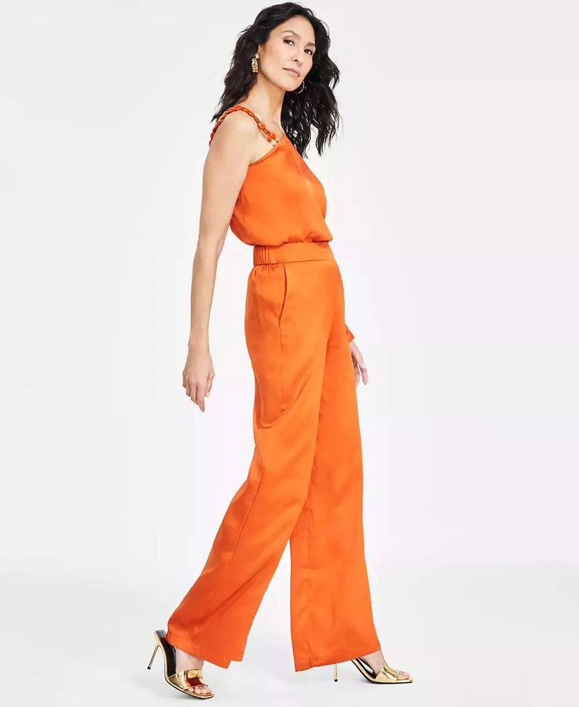 INC International Women's High-Rise Satin Palazzo Pants, Exclusively at Macy's 2