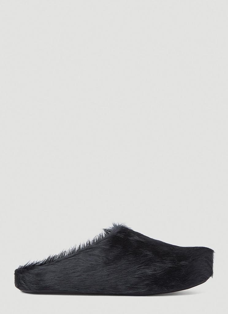Marni Fussbett Long Haired Mules