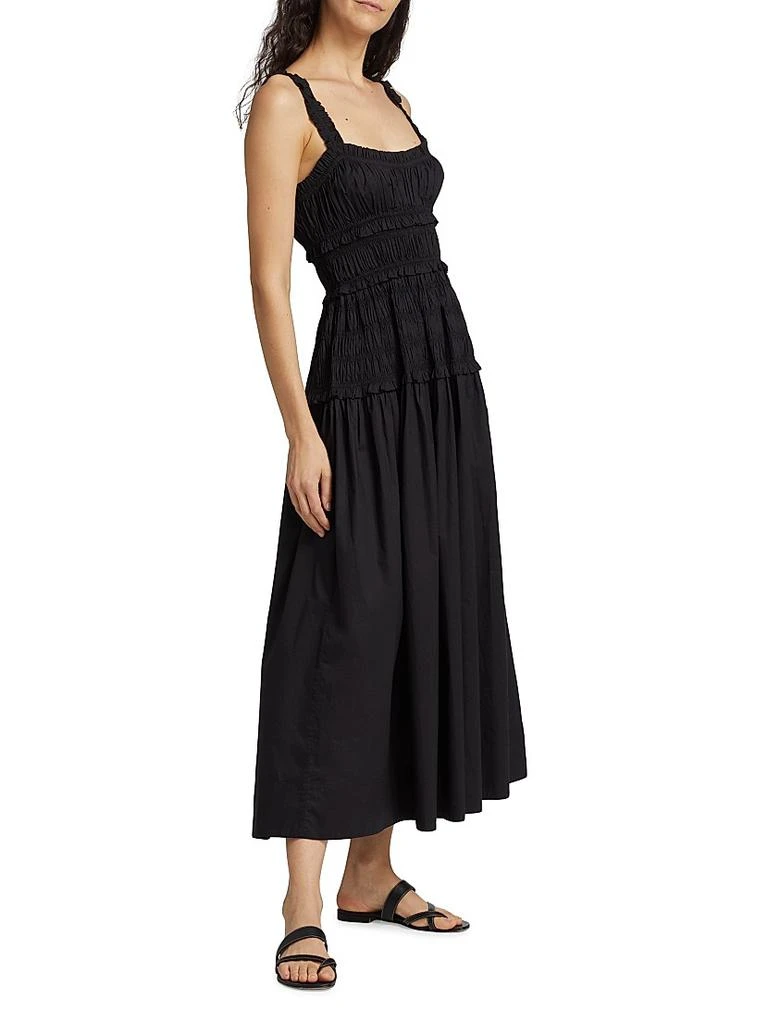 DÔEN Marianne Smocked Midi-Dress 4