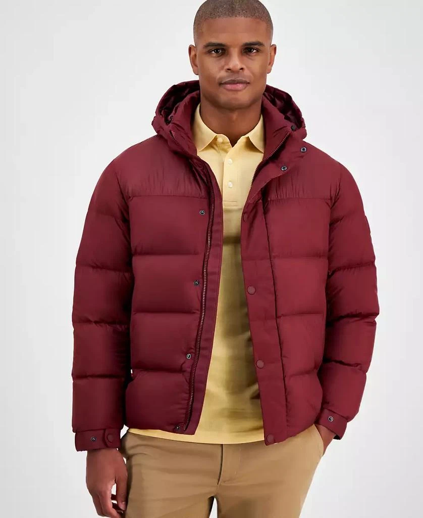 Tommy Hilfiger Men's Hooded Down Puffer Jacket 1