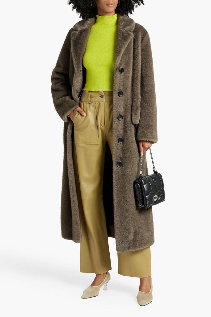STAND STUDIO Odette faux fur coat