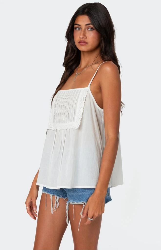 Edikted Eyelet Trim Paneled Top 3