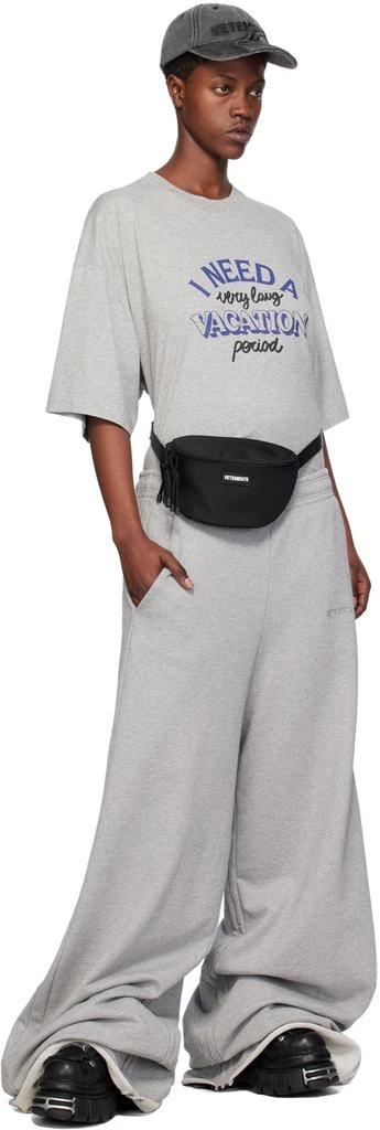Vetements Black Logo Belt Bag 4